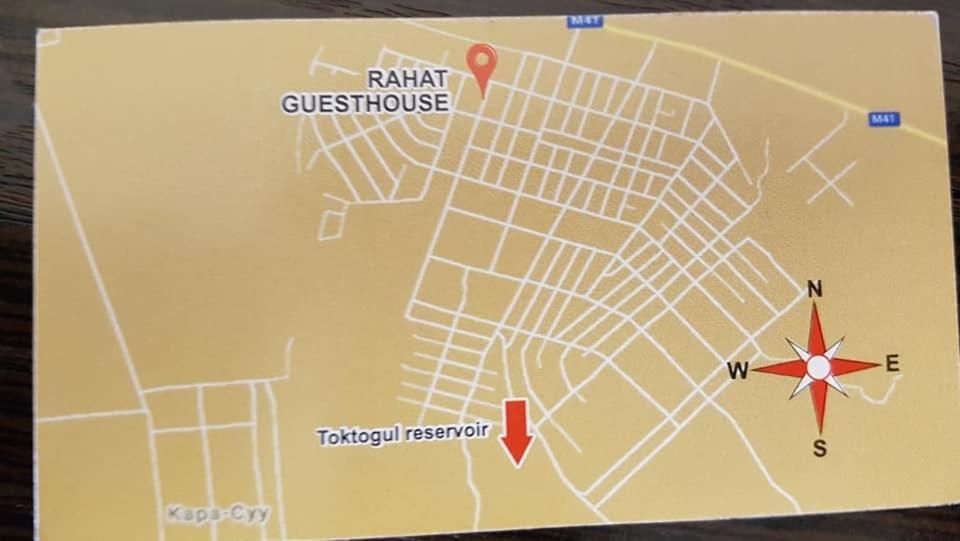 Rahat Guest House & Hostel In Toktogul Luaran gambar